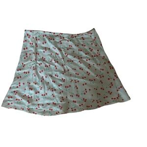 Cherry Print Mini Skirt - Zara 🍒🍒🍒